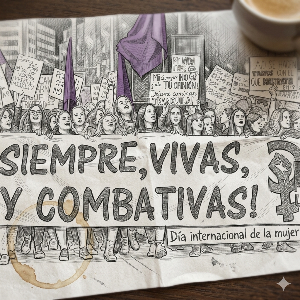 Día Internacional de la mujer, un día para reflexionar como sociedad.