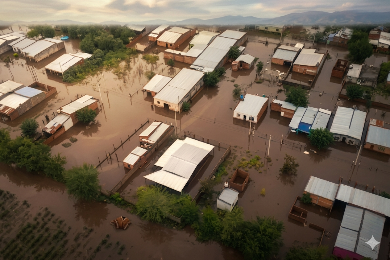 Inundación en Tucumán y la falta de obra pública