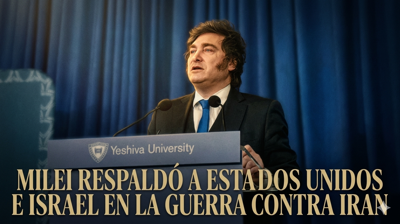 Desde EEUU, Javier Milei comprometió al país en la guerra de las potencias contra Irán, y llego la respuesta del régimen de Teherán