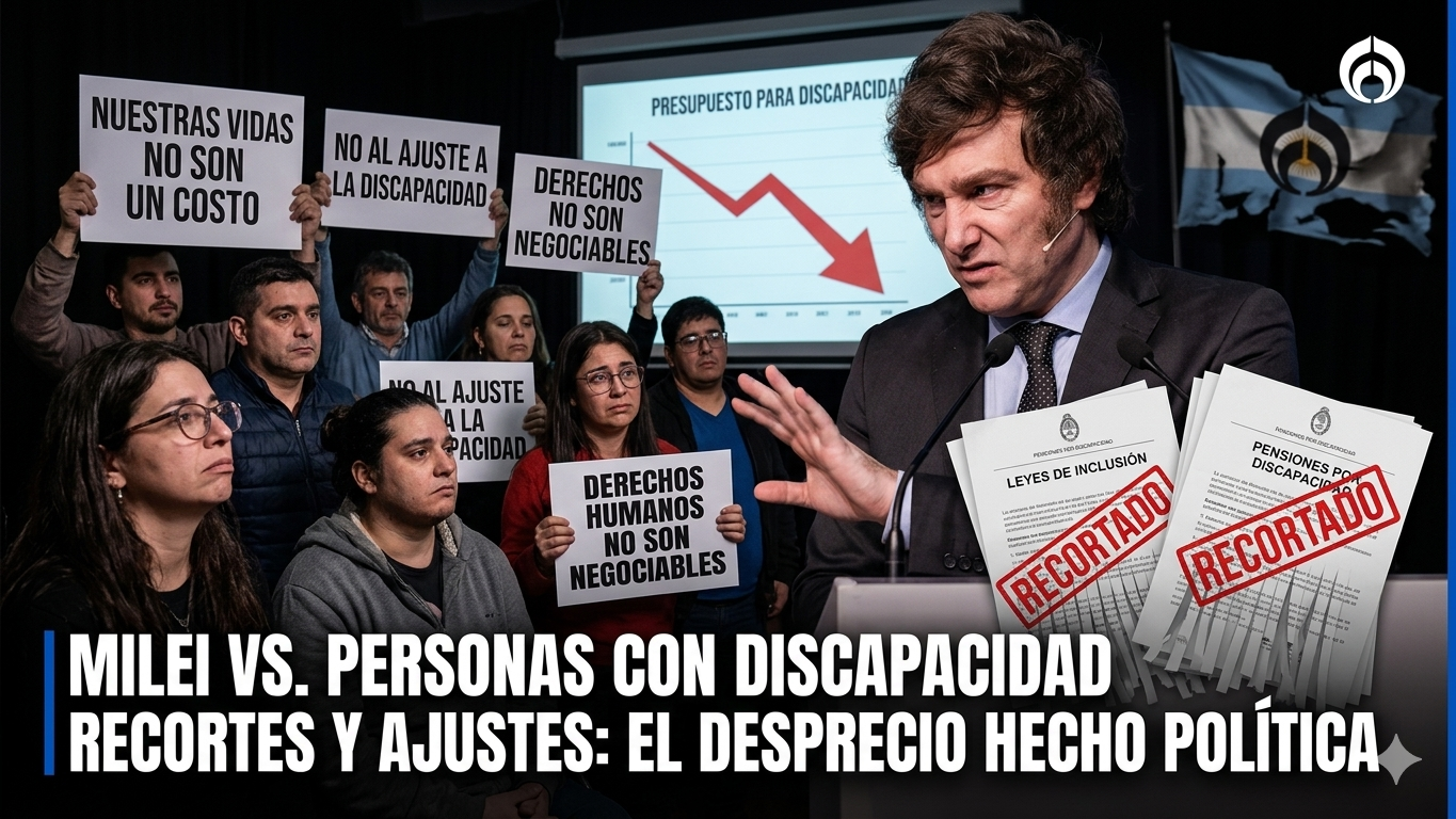 CRECEN LAS CRÍTICAS A MILEI POR EL IMPACTO DE SUS MEDIDAS EN PERSONAS CON DISCAPACIDAD