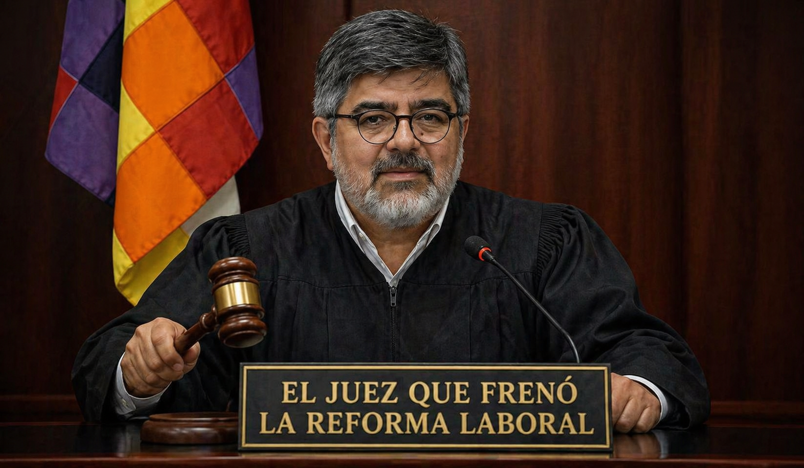 DENUNCIAN QUE EL GOBIERNO BENEFICIÓ AL JUEZ QUE AVALÓ LA REFORMA LABORAL