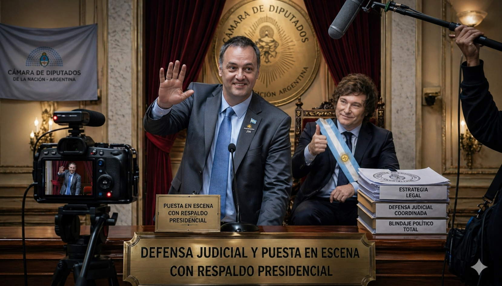 TORMENTA POLÍTICA EN EL CONGRESO: MANUEL ADORNI SE ATRINCHERA, CHOCA CON LA OPOSICIÓN Y DESAFÍA “NO VOY A RENUNCIAR”