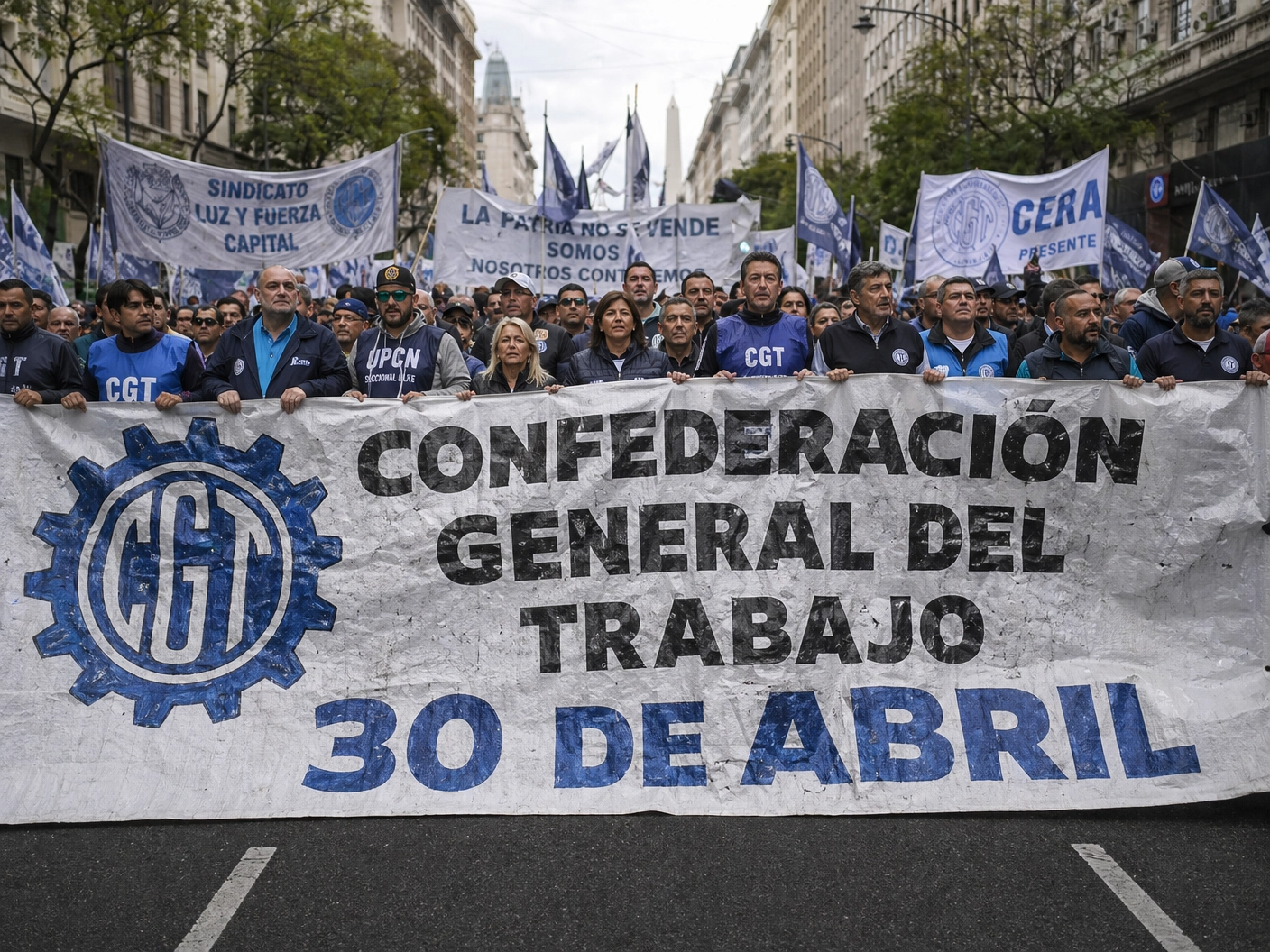 LA CGT CONFIRMÓ MARCHA Y MOVILIZACIÓN PARA EL 30 DE ABRIL.