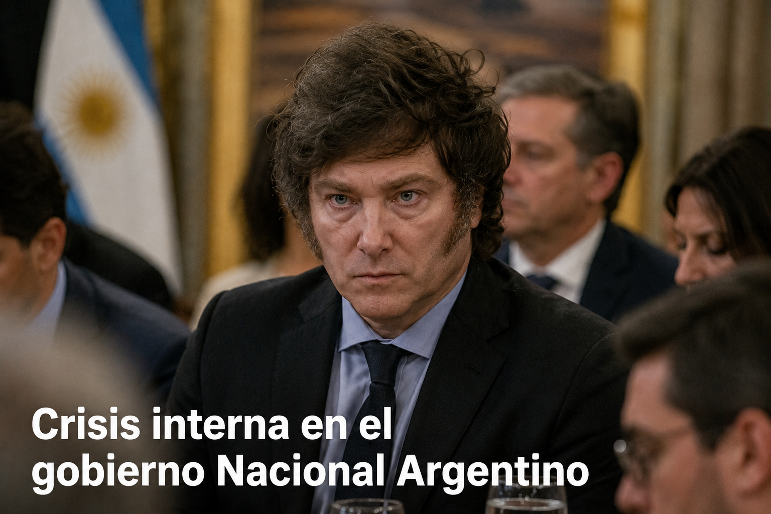 MILEI EN ALERTA: LA CRISIS INTERNA SACUDE AL GOBIERNO Y EXPONE UN POSIBLE DEBILITAMIENTO POLÍTICO