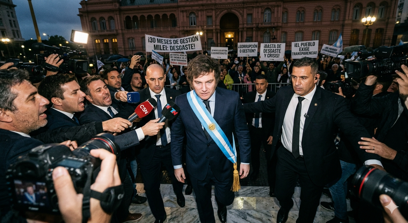 30 MESES DE GESTIÓN: EL DESGASTE DEL PODER Y LOS DESAFÍOS DEL LIDERAZGO PRESIDENCIAL EN MEDIO DE DENUNCIAS DE CORRUPCIÓN