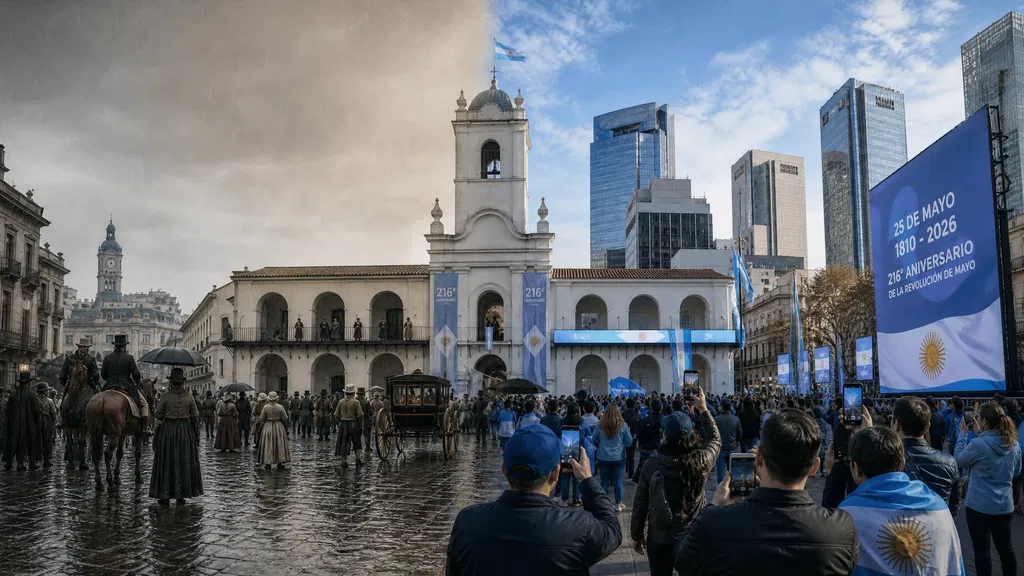 EL SUEÑO INCONCLUSO DE MAYO: EL ABISMO ENTRE LA FRAGUA DE 1810 Y LA ARGENTINA CONTEMPORÁNEA
