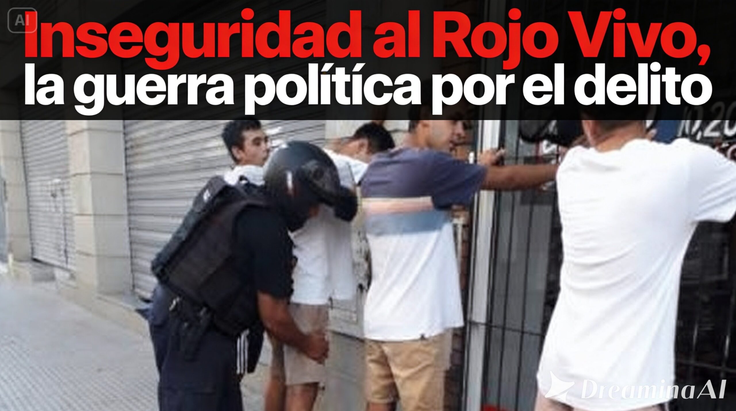 INSEGURIDAD AL ROJO VIVO: LA GUERRA POLÍTICA POR EL DELITO, MIENTRAS LA PROVINCIA ARDE
