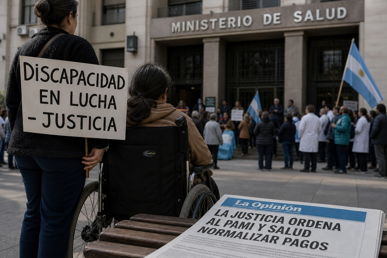 La Justicia obliga al PAMI y al Ministerio de Salud a “normalizar” pagos por discapacidad: tensión, reclamos y alarma en el sector
