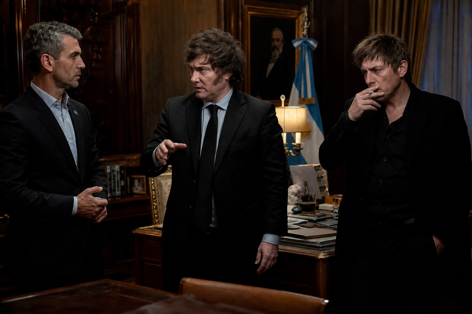 MILEI CERRÓ FILAS CON MENEM, PERO SANTIAGO CAPUTO RESISTE: LA INTERNA LIBERTARIA ENTRÓ EN UNA FASE DE ALTA TENSIÓN