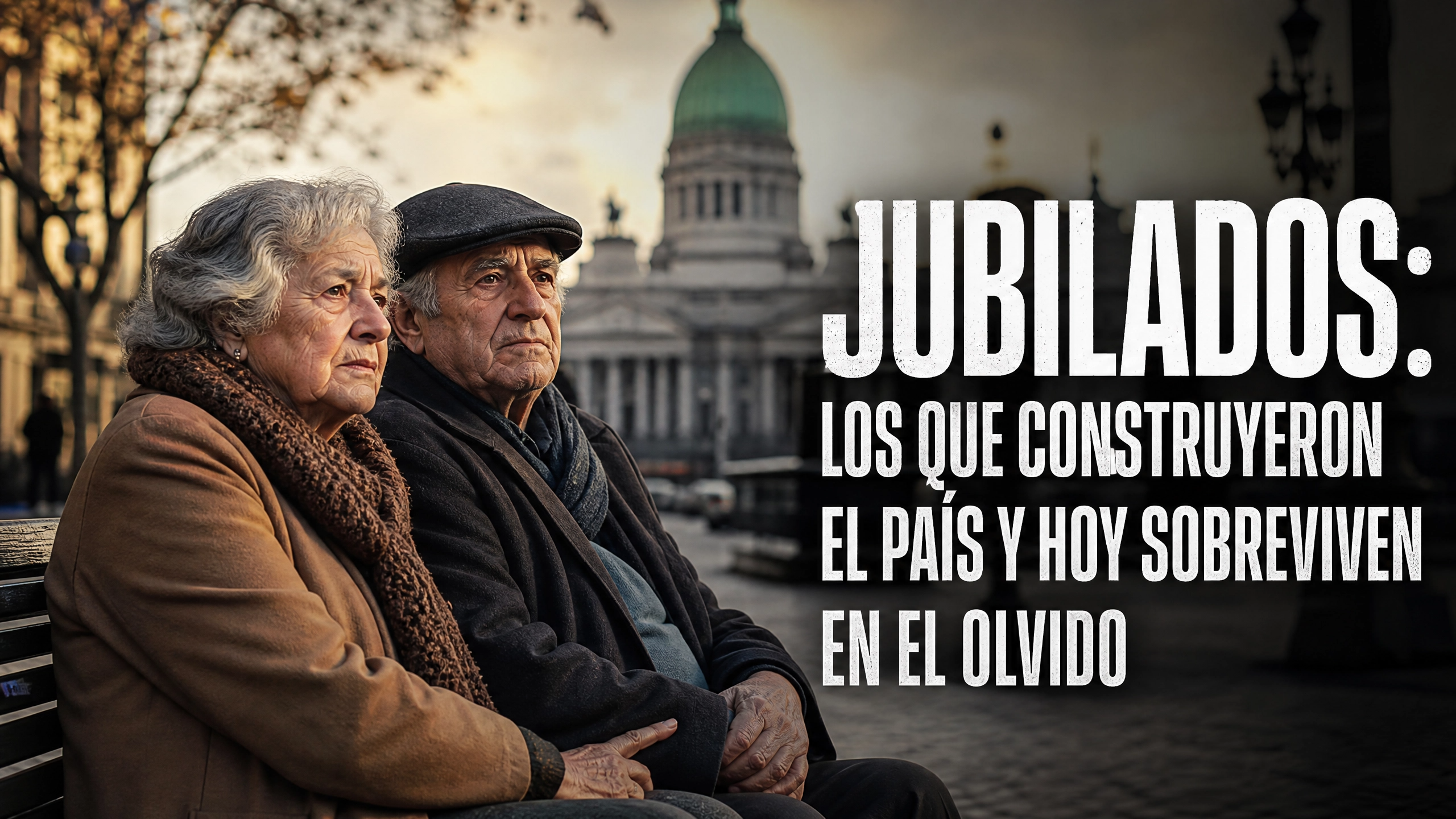JUBILADOS: LOS QUE CONSTRUYERON EL PAÍS Y HOY SOBREVIVEN EN EL OLVIDO