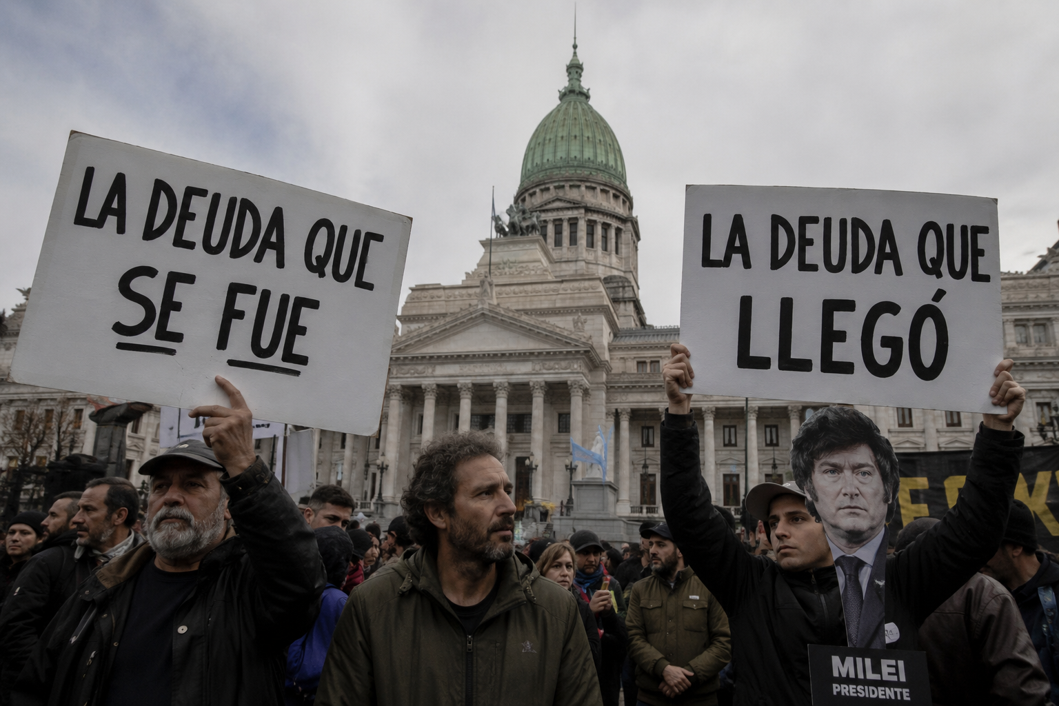 LA DEUDA QUE SE FUE Y LA DEUDA QUE LLEGÓ: EL DEBATE QUE DIVIDE A LA ARGENTINA DE MILEI