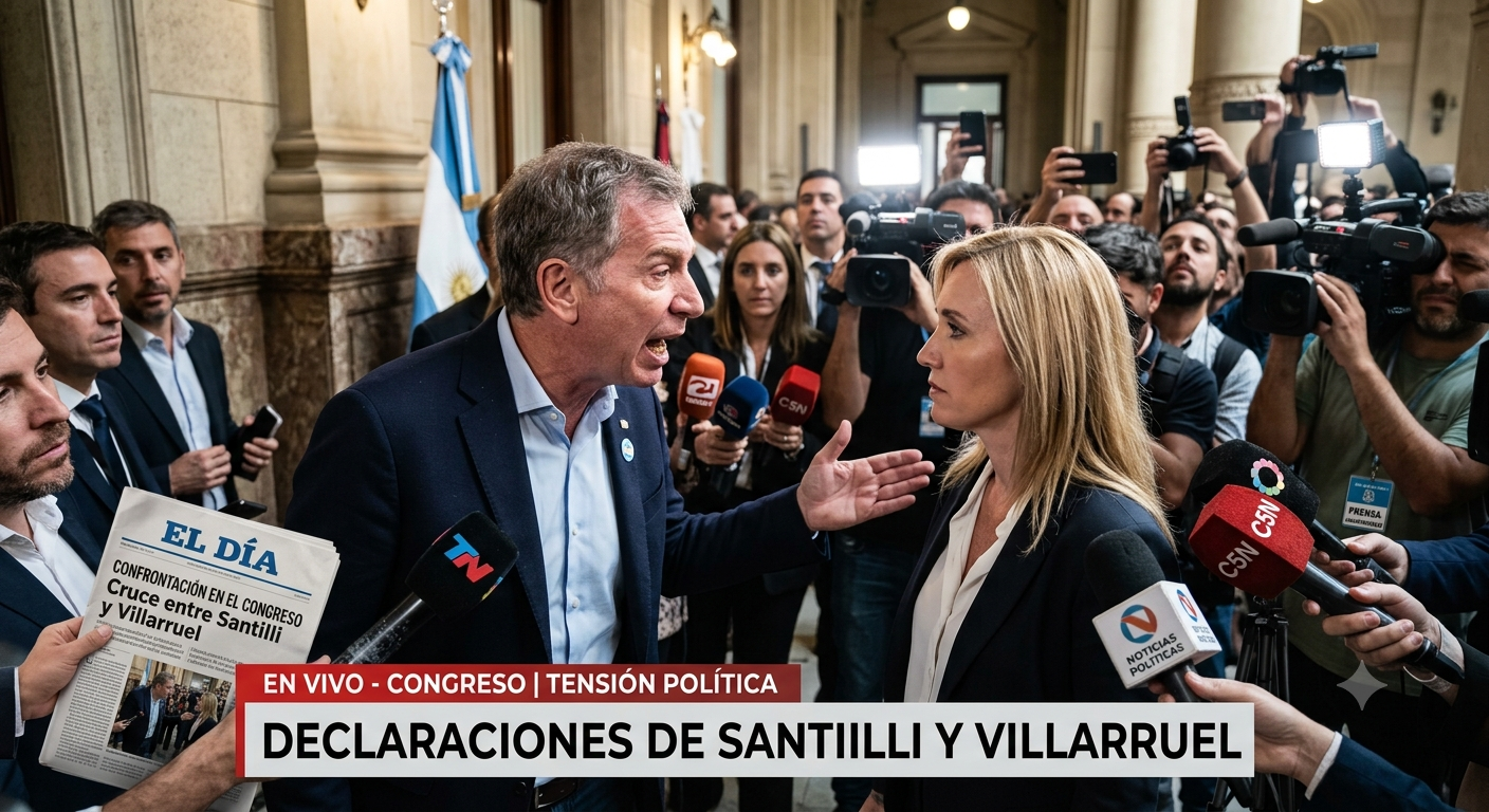 “Dé un paso al costado”: la ofensiva de Santilli contra Villarruel expone una guerra de poder que sacude al Gobierno