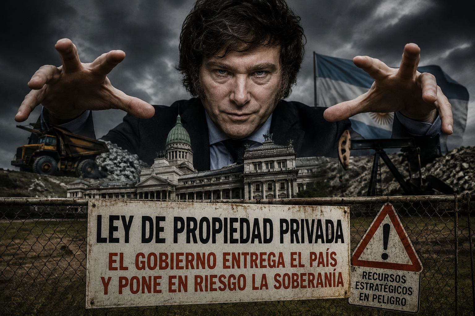 La propiedad o la patria: la ley que divide a la Argentina y abre una batalla por el control del territorio